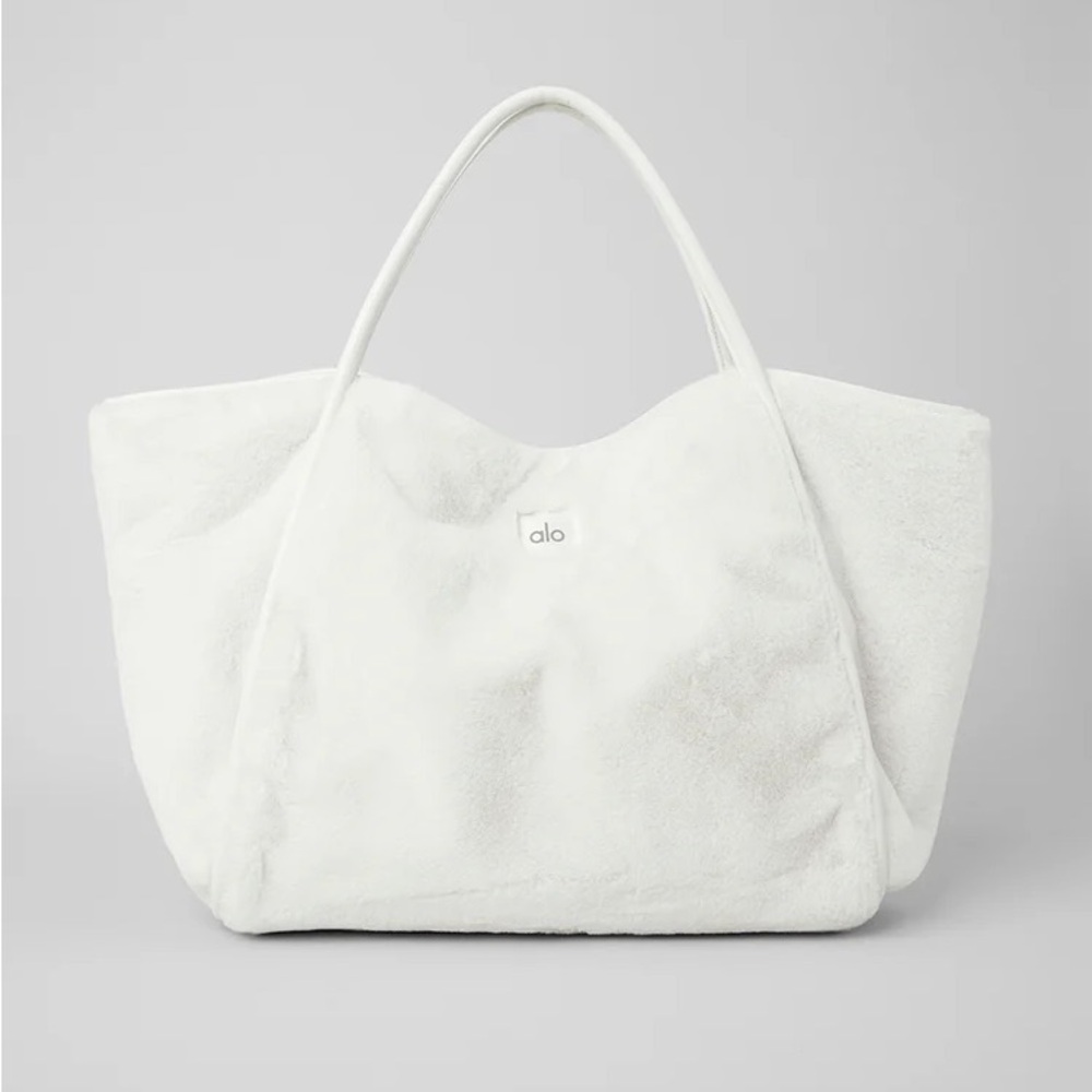 Alo Faux Fur Tote Bag